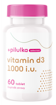 Pilulka Selection Vitamín D3 1000 I.U. 60 tablet