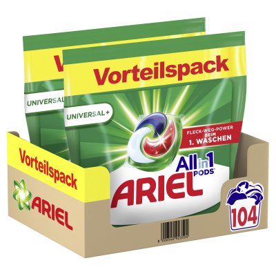 Ariel Universal Plus Prací kapsle 104 ks