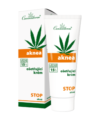 Cannaderm Aknea konopný ošetřující krém 75 g