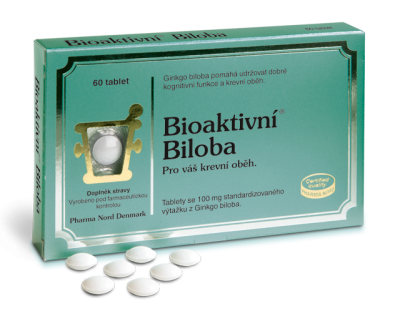 Bioaktivní Biloba tablety 60