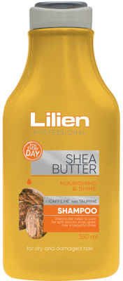 Lilien Šampon suché a poškozené vlasy Shea Butter 350 ml