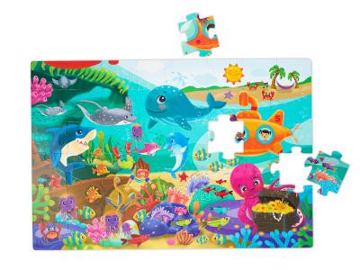 B-TOYS Puzzle maxi - Podmořský svět 48 ks