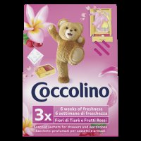 Coccolino vonné sáčky růžové 3 ks