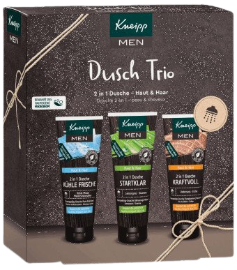 Kniepp dárková sada sprchové trio pro muže