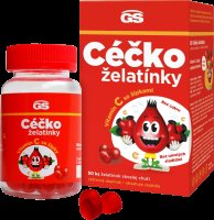 GS Céčko se šípky želatinky bez cukru 50ks