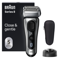 Braun Series 8 8417s elektrický holicí strojek, mokré i suché holení, s nabíjecím stojánkem