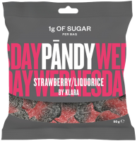 Pändy Candy strawberry liquorice 50 g