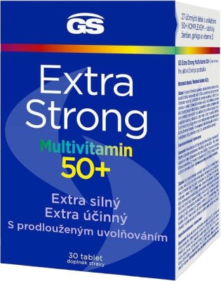 GS Extra Strong Multivitamin 50+, 30 tablet