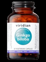 Viridian Ginkgo Biloba 60kapslí