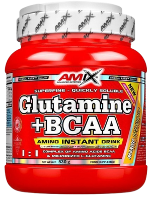 Amix L-Glutamine + BCAA - powder, Cola, 530 g