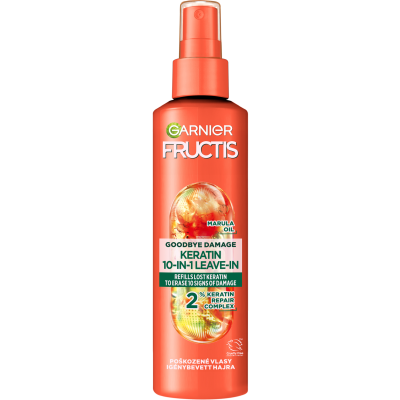 Garnier Fructis Goodbye Damage 10v1 bezoplachový sprej s keratinem, 150 ml