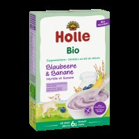 Holle bio kaše s kozím mlékem, borůvkami a banánem 200 g Holle bio kaše s kozím mlékem, borůvkami a banánem 200 g