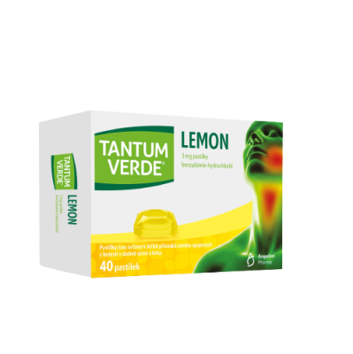 Tantum Verde Lemon 3mg 40 pastilek