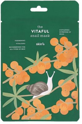 Skin79 Snail The Vitaful Snail Mask obnovující maska 20 ml