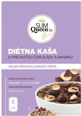 SLIM Queen dietní kaše čokoláda-banán 396 g