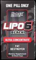 Nutrex Lipo 6 Black unflavored 60 kapslí 60 ks