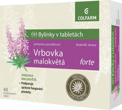 Colfarm Vrbovka malokvětá forte, 60 tablet