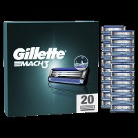 Gillette náhradní holicí hlavice pro muže 20 ks Gillette náhradní holicí hlavice pro muže 20 ks