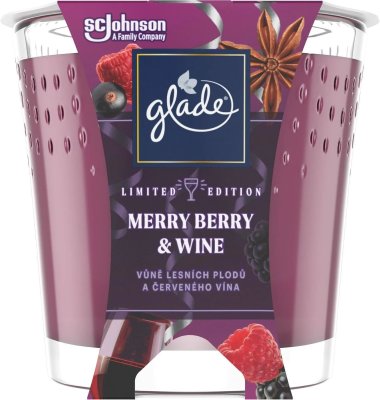 Glade svíčka Berry Winer 129 g