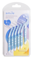 Smile mezizubní kartáčky 0,6 mm - vhodné pro rovnátka 6 ks