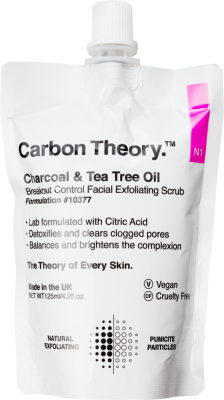 Carbon Theory Facial Exfoliating Scrub 125 ml