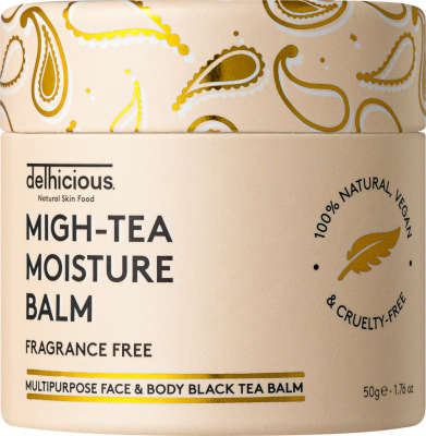 Delhicious Migh-Tea Moisture Multipurpose Balm - Fragrance Free péče o tělo 50 g