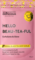 Delhicious Original Black Tea Body Scrub 100 g