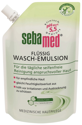 Sebamed mycí emulze olivová, náhradní náplň 400 ml