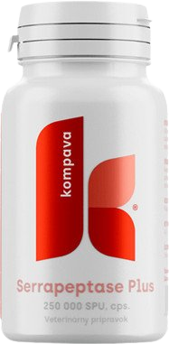 Kompava Serrapeptase Plus 355 mg 90 kapslí