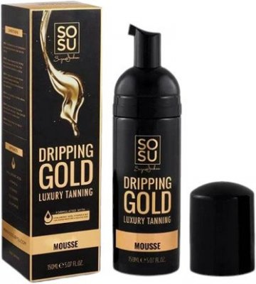 Dripping Gold Luxury samoopalovací pěna Dark 150 ml