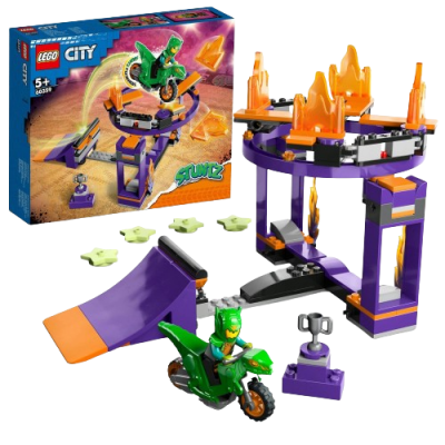 LEGO® Kaskadérská výzva s rampou a obručí 144 dílků