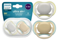 Philips Avent Dudlík Ultra air neutral 0-6m 2 ks