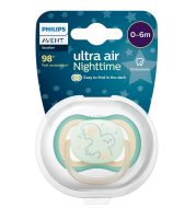 Philips Avent Šidítko Ultra air noční 0-6m