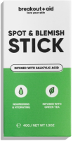 Breakout+aid Kaolinová maska na problematickou pleť v tyčince (Spot & Blemish Stick) 40 g Breakout+aid Kaolinová maska na problematickou pleť v tyčince (Spot & Blemish Stick) 40 g