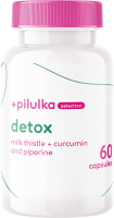 Pilulka Selection Detox - ostropestřec + kurkumín a piperín 60 kapslí