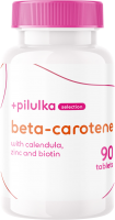 Pilulka Selection Beta-karoten s měsíčkem lékařským + zinek a biotin 90 tablet