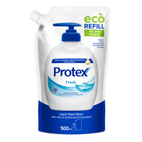 Protex Fresh Tekuté mýdlo s přirozenou antibakteriální ochranou - náhradní náplň 500 ml