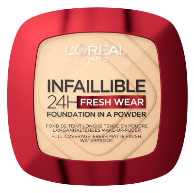 L'Oréal Paris Infaillible 24h fresh wear Foundation in powder make up v pudru 130, 9 g