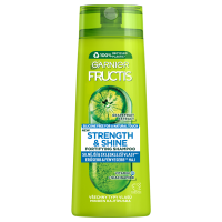 Garnier Fructis Strength & Shine Posilující šampon pro všechny typy vlasů bez lesku a síly, 400 ml