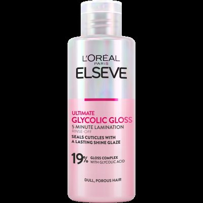 L'Oréal Paris Elseve Glycolic Gloss oplachová péče s kyselinou glykolovou, 200 ml
