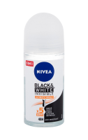 Nivea Black&White Invisible Ultimate Impact, Kuličkový antiperspirant 50 ml