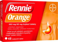 Rennie Orange 48 tablet