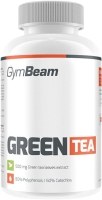 GymBeam Green Tea, bez příchutě 120 kapslí