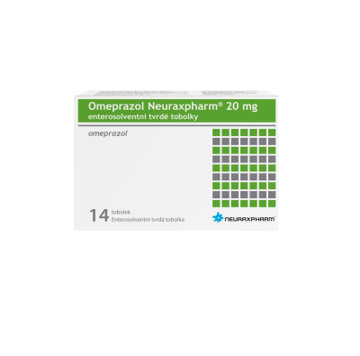 Omeprazol Neuraxpharm 20mg 14 tobolek