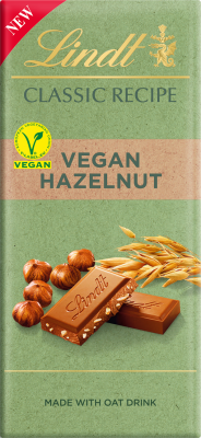 Lindt Classic Vegan Hazelnut 100 g