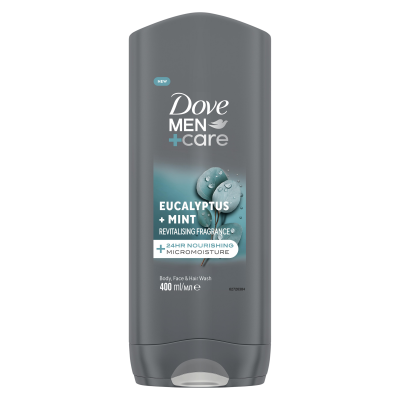 DOVE MEN+CARE Eucalyptus Mint sprchový gel 400 ml