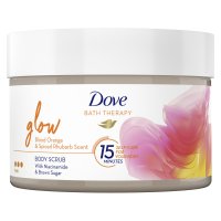 Dove Bath Therapy Glow Tělový peeling 295 ml
