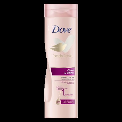 Dove Body Love Glow & Shine Tělové mléko 250 ml