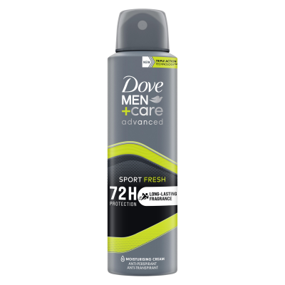 DOVE MEN+CARE Advanced Sport Fresh Antiperspirant sprej 150 ml