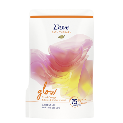 Dove Bath Therapy Glow Sůl do koupele 400 g